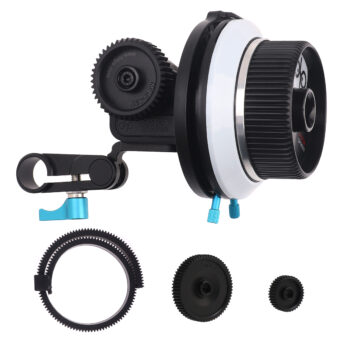 Fotga DP3000 Compact Single 15mm Rail A/B Stops Lens Follow Focus Lever Angel Adjustable for DSLR Mirrorless Video Camera