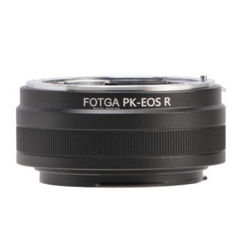 Fotga Lens Mount Adapter PK-EOSR for Pentax PK Mount Lens to Canon RF Mount EOS R Series EOS R R8 R50 R100 R3 R5C R5 R6II R6 RP R7 R10 Camera
